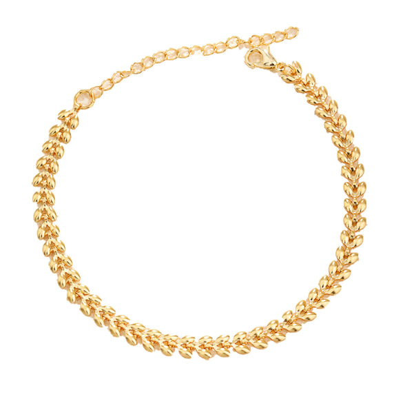 Wholesale Light Luxury Style Heart Geometric Zircon Inlaid Copper Plated Real Gold Women's Bracelet
