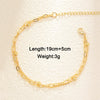 Wholesale Light Luxury Style Heart Geometric Zircon Inlaid Copper Plated Real Gold Women's Bracelet