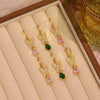 Wholesale Light Luxury Style Insect Pattern Zircon Inlaid Environmentally Friendly Copper Earrings For Women