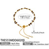Wholesale Light Luxury Style Natural Stone And Pearl Necklace And Bracelet Set For Women Made Of Stainless Steel With Electroplating