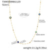 Wholesale Light Luxury Style Stainless Steel And Zircon Electroplated Jewelry Set With Four Leaf Flower Inlaid Design For Women Including Bracelet Necklace And Earrings
