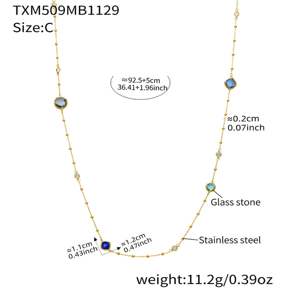 Wholesale Light Luxury Style Stainless Steel And Zircon Electroplated Jewelry Set With Four Leaf Flower Inlaid Design For Women Including Bracelet Necklace And Earrings