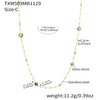 Wholesale Light Luxury Style Stainless Steel And Zircon Electroplated Jewelry Set With Four Leaf Flower Inlaid Design For Women Including Bracelet Necklace And Earrings