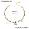 Wholesale Light Luxury Style Stainless Steel Electroplated Fourleaf Flower Jewelry Set For Women Including Necklace Bracelet Ring And Earrings