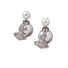 Wholesale Light Luxury Women's Alloy Geometric Earrings Set With Diamonds