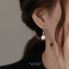 Wholesale Light Luxury Women's Geometric Sterling Silver Earrings