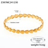 Wholesale Light Luxury Women's 18K Goldplated Stainless Steel Geometric Love Bracelet With Electroplating Treatment