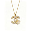 Wholesale Light Luxury Women's Letter Flower Pearl Cshaped Titanium Steel Oshaped Chain Necklace With Zircon Inlay