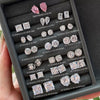 Wholesale Light Luxury Women's S925 Sterling Silver Earrings With Geometric Shape And Highgrade Zircon Inlay
