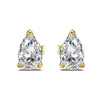 Wholesale Light Luxury Women's S925 Sterling Silver Earrings With Geometric Shape And Highgrade Zircon Inlay