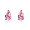 Wholesale Light Luxury Women's S925 Sterling Silver Earrings With Geometric Shape And Highgrade Zircon Inlay