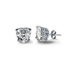 Wholesale Light Luxury Women's S925 Sterling Silver Earrings With Geometric Shape And Highgrade Zircon Inlay