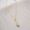 Wholesale Lip Chain Necklace Titanium Steel Ushaped Handmade Light Luxury Style For Women