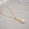 Wholesale Lip Chain Necklace Titanium Steel Ushaped Handmade Light Luxury Style For Women