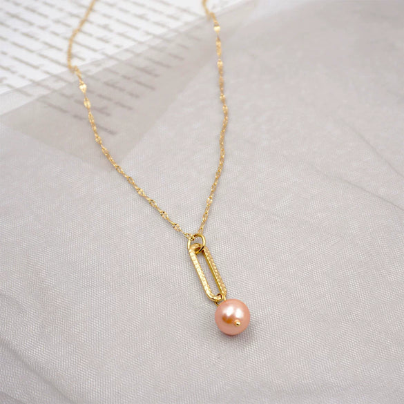 Wholesale Lip Chain Necklace Titanium Steel Ushaped Handmade Light Luxury Style For Women