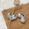 Wholesale Loose Beads Acrylic Plastic Resin Y2k Heart Star Bow Electroplated Beading Material For Diy Bracelet Necklace