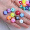 Wholesale Loose Beads Artificial Crystal Round Oildropping Eye Throughhole Jewelry Accessories For Diy Necklace Bracelet