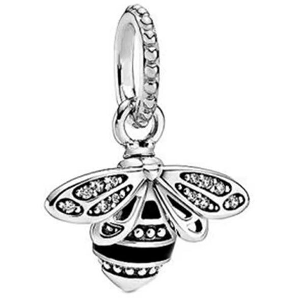 Wholesale Loose Beads For Bracelet Metal Feather One Horned Pig Totem Style With Electroplating