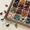 Wholesale Loose Beads Jewelry Accessories Glass Glazed Bird Pattern Retro Diy Handmade Bracelet Necklace