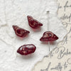 Wholesale Loose Beads Jewelry Accessories Glass Glazed Bird Pattern Retro Diy Handmade Bracelet Necklace
