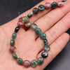 Wholesale Loose Beads Natural Stone Crystal Round Cake Cut For Jewelry Accessories