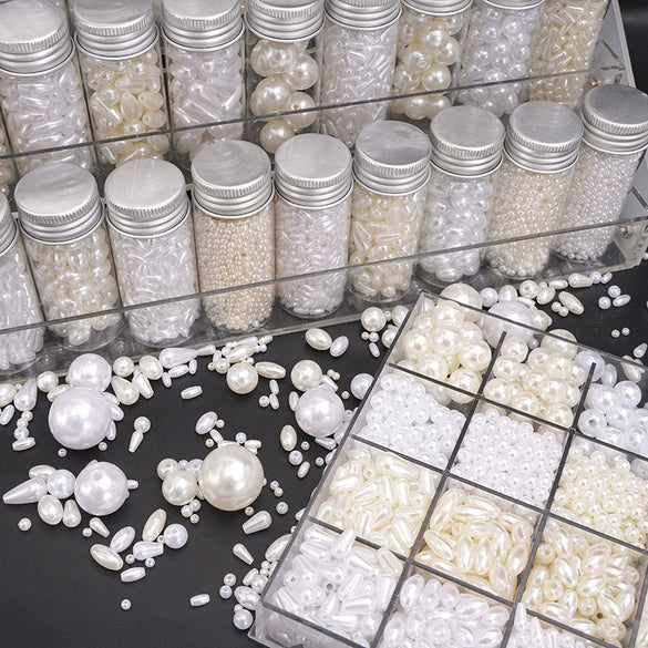 Wholesale Loose Beads Plastic Resin Round Beaded Jewelry Accessories For Diy Handmade Bracelet Necklace