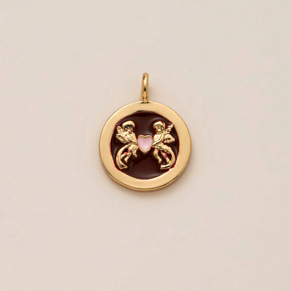 Wholesale Loose Chain Cross Sun Moon Pendant Necklace Copper Stainless Steel Geometric Electroplated