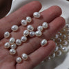 Wholesale Loose Freshwater Pearl Half Hole Rice Beads Jewelry Accessories