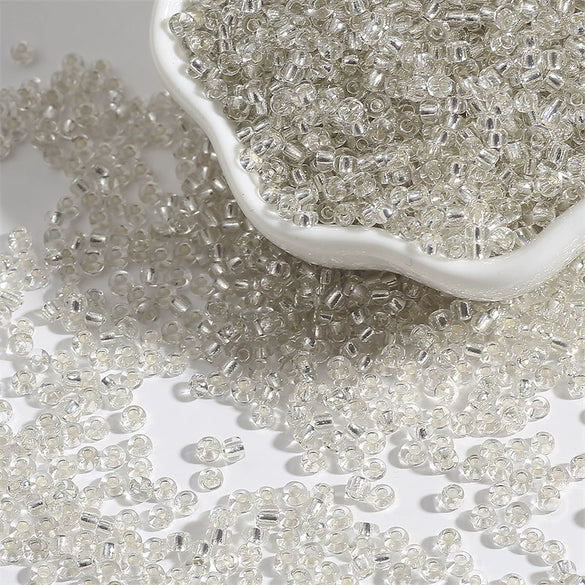 Wholesale Loose Glass Rice Beads For Jewelry And Clothing Accessories