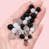 Wholesale Loose Imitation Jade Glass Beads For Handmade Jewelry Accessories Bracelet And Necklace Material