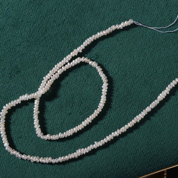 Wholesale Loose Natural Freshwater Pearl Jewelry Accessories Mini Irregular Beads For Diy Clavicle Chain Ring