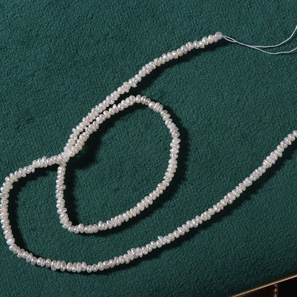 Wholesale Loose Natural Freshwater Pearl Jewelry Accessories Mini Irregular Beads For Diy Clavicle Chain Ring