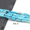 Wholesale Loose Rectangular Emperor's Stone Beads For Diy Jewelry Accessories Polished