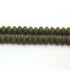 Wholesale Loose Volcanic Stone Abacus Beads For Jewelry Accessories Cutting Process