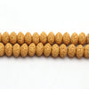 Wholesale Loose Volcanic Stone Abacus Beads For Jewelry Accessories Cutting Process
