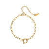 Wholesale Love Lock Necklace Copper Heart Shape Pendant Electroplating O Word Chain