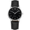 Wholesale Luminous Casual Digital Belt Quartz Watch For Men And Women Metal Case Stainless Steel Buckle Round Dial Ordinary Glass Mirror