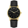 Wholesale Luminous Casual Digital Belt Quartz Watch For Men And Women Metal Case Stainless Steel Buckle Round Dial Ordinary Glass Mirror