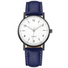 Wholesale Luminous Casual Digital Belt Quartz Watch For Men And Women Metal Case Stainless Steel Buckle Round Dial Ordinary Glass Mirror