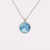Wholesale Luminous Constellation Crystal Necklace With Moon Pendant For Men And Women