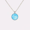 Wholesale Luminous Constellation Crystal Necklace With Moon Pendant For Men And Women