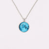 Wholesale Luminous Constellation Crystal Necklace With Moon Pendant For Men And Women