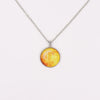 Wholesale Luminous Constellation Crystal Necklace With Moon Pendant For Men And Women