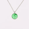 Wholesale Luminous Constellation Crystal Necklace With Moon Pendant For Men And Women