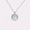 Wholesale Luminous Constellation Crystal Necklace With Moon Pendant For Men And Women