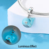 Wholesale Luminous Ocean Animal Design Bracelet Copper Silver Plated Dripping Oil