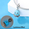 Wholesale Luminous Ocean Animal Design Bracelet Copper Silver Plated Dripping Oil