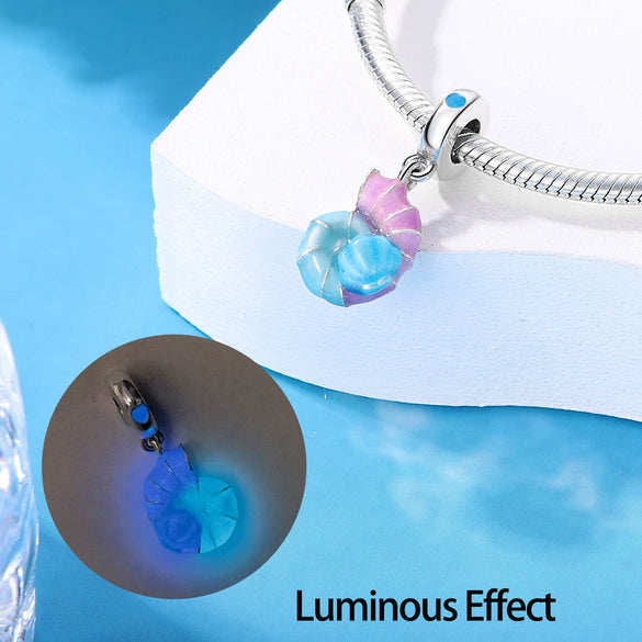 Wholesale Luminous Ocean Animal Design Bracelet Copper Silver Plated Dripping Oil