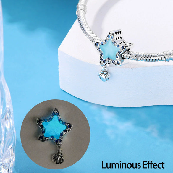 Wholesale Luminous Ocean Animal Design Bracelet Copper Silver Plated Dripping Oil
