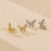 Wholesale Luxury Earrings S925 Silver Ins Style Animal Zodiac Electroplated For Women